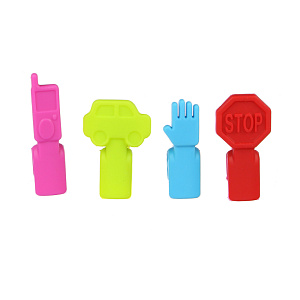 Маркеры для бокалов Marmiton,4.5х2х1 см, 12 шт. 000000000001125460