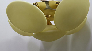 Люстра LuceSolara 8001/6PL E14*40W GOLD/CREAM 000000000001080264