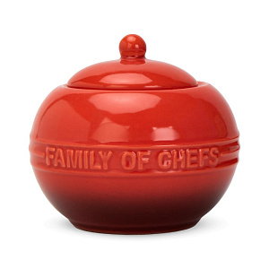 Набор сахарница 280мл/молочник 250мл MATISSA с подставкой красный керамика 000000000001224551