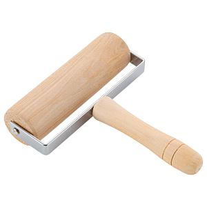 Скалка-ролик 13,9см дерево 000000000001213751