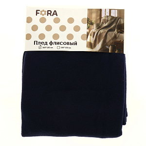 Плед фл160*120,100%ПЭ,140гр.син.F020011 000000000001173549