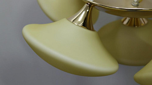 Люстра LuceSolara 8001/6PL E14*40W GOLD/CREAM 000000000001080264