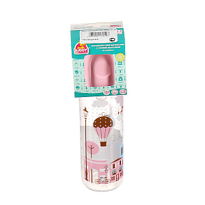 Бутылочка с соской от 0 месяцев Я люблю Lubby, 240-250мл 000000000001135391