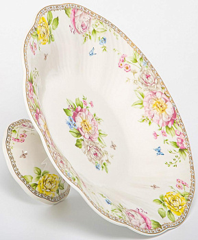 Фруктовница на ножке 31см/700мл BALSFORD МЭРИДИТ подарочная упаковка фарфор 000000000001206167