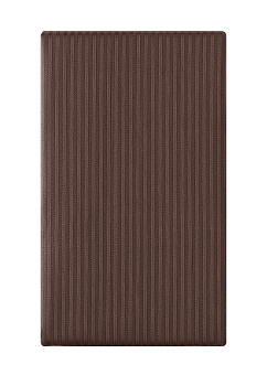 Наволочки 70х70см-2шт DE'NASTIA коричневый сатин-страйп 3мм хлопок-100% 000000000001215557