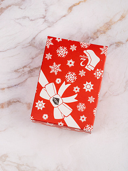 Носки женские подарочные 2 пары р.36-39 LUCKY дизайн2 коричневый/красный/синий 000000000001209518