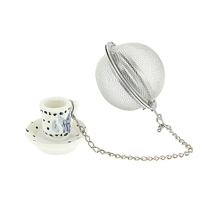 Ситечко для чая 4х4,5см FACKELMANN Coffee&Tea с цепочкой 000000000001091549