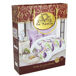 Комплект постельного белья Легенда ДеНастия, семейный, 4 наволочки, сатин 000000000001123883