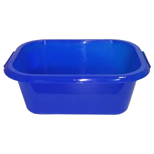 Таз 10литров ШЕФ ПОЛИМЕР прямоугольный с ручками. Прочный. При нагрузках не деформируется. Пригоден для пищевых продуктов. Синий. Полипропилен 000000000001209418