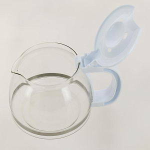 Кофеварка LUAZON HOME LKM-655 капельная 1,2л 900Вт белая 3863051 000000000001205710