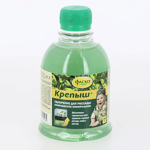 Удобрение ля рассады жидкое 250мл Фаско Крепыш минеральное 000000000001210657