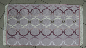 Коврик универсальный 60х100см ПОСУДА ЦЕНТР Восток для прихожих розовый полиэстер 000000000001187107