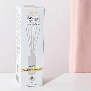 Диффузор ароматический 30мл AROMA REPUBLIC №47 Bourbon Vanilla 000000000001214762