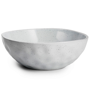 Салатник 18см Соты серый глазурованная керамика 000000000001217629