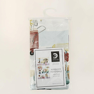 Полотенце 40х73см Этель Food market 100% хлопок саржа 190г/м2 4645848 000000000001203304