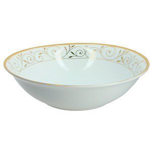 Тарелка суповая 17,8см Matissa Медея без бортиков фарфор 000000000001082283