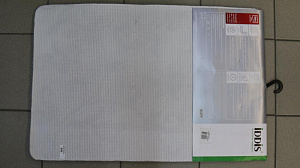 Коврик для ванной комнаты, 60*90 см, Elegant Silver, IDDIS, 132A690i12 000000000001161392
