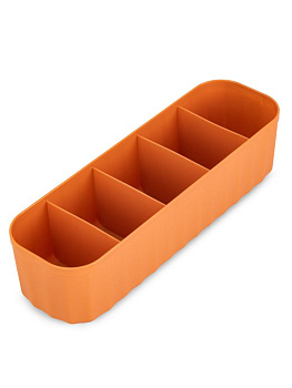 Органайзер для мелочей 30х9,5х7,5см с разделителями в ассортименте полипропилен 000000000001227845