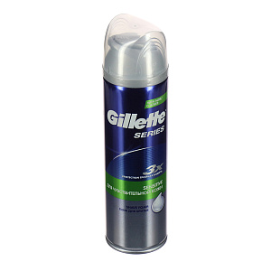 Пена для бритья для чувствительной кожи Gillette Series P&G, 250мл 000000000001054065