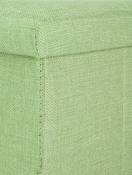 Пуфик складной 30х30х30см куб оливковый рогожка 000000000001226408