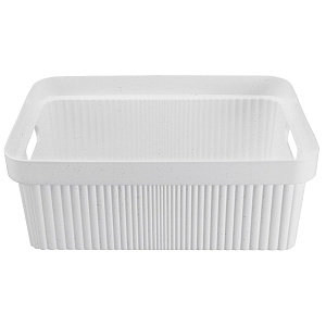 Ящик 13л 38х27х14,4см ECONOVA VELVET светло-серый пластик 000000000001223395