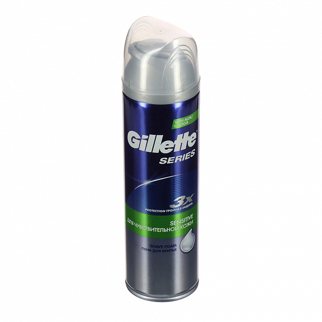 Пена для бритья для чувствительной кожи Gillette Series P&G, 250мл 000000000001054065