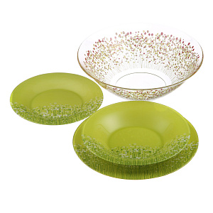 Столовый набор Flowerfield Luminarc, 19 предметов 000000000001060748