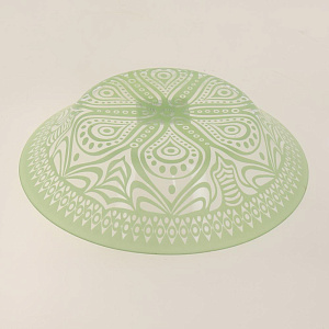 BOHO Тарелка суповая 22см PASABAHCE зеленый стекло 000000000001177398