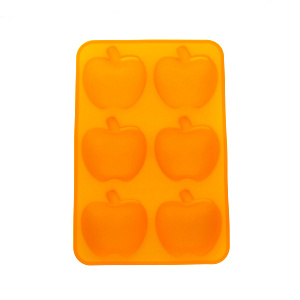 Форма для выпечки Яблоки Marmiton, оранжевый, силикон 000000000001125301