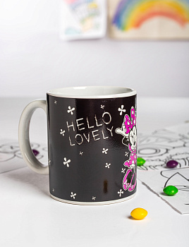 Термокружка 330мл DISNEY Минни Джунгли подарочная упаковка фарфор 000000000001207131