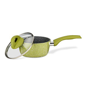 Ковш 1,2л MOULIN VILLA VITALITY стеклянная крышка индукция кованый алюминий 000000000001181533