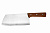 Нож кухонный-топорик 1,5мм нержавеющая сталь/дерево 000000000001218644