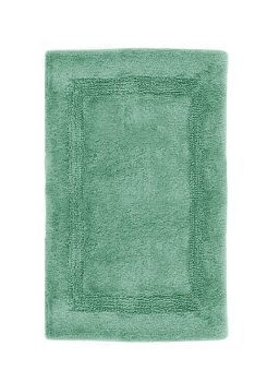 Коврик для ванной DE'NASTIA 60х100см 100%Хлопок зеленый Индия M111154 000000000001181097