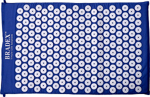 Массажер медицинский 25x41x8см BRADEX НИРВАНА Коврик акупунктурный ТУ 32.50.21-001-76456205-2020 100% хлопок пластик полиуретан 000000000001210487