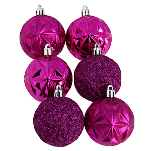 Набор елочных игрушек Салют Посуда Центр, 6 см, 6 шт. 000000000001161813