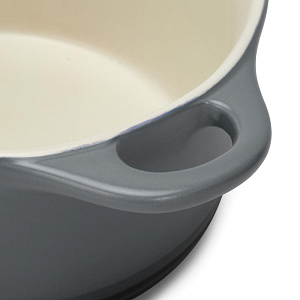 Кастрюля с крышкой 2л MATISSA серый керамика 000000000001224556