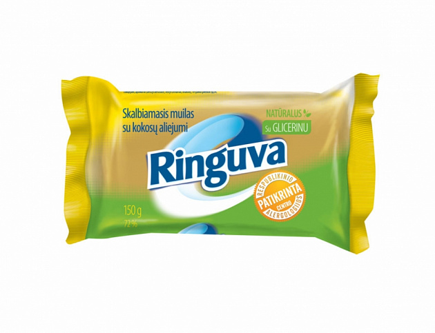 RINGUVA хоз мыло с кокосом 72% 150гр 000000000001174151