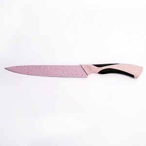 Нож-Слайсер 20см, розовый, нержавеющая сталь, R010626 000000000001196190