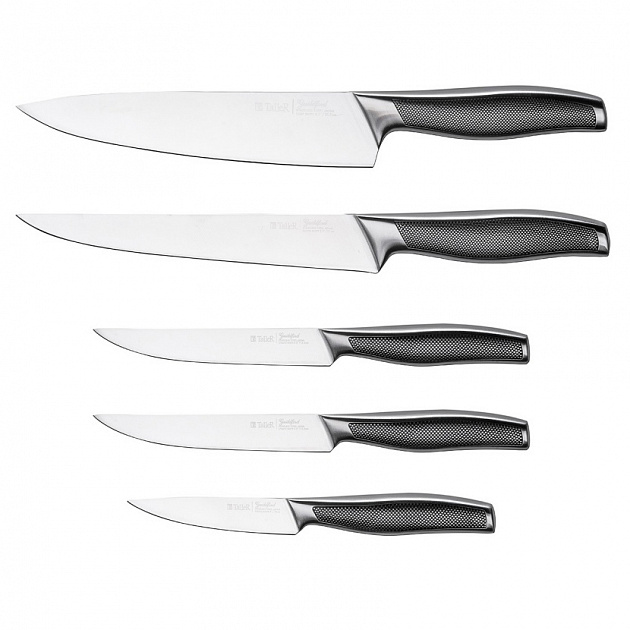 Набор ножей с подставкой 6 предметов TALLER Гилфорд нержавеющая сталь 000000000001009099