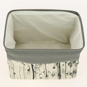 Корзина мягкая 39х29х27см ПОСУДА ЦЕНТР бежевый полиэстер 000000000001187233