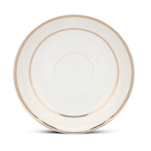 Сервиз чайный 15 предметов Анжелика с золотом фарфор 000000000001219765