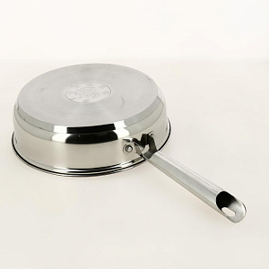 Сковорода 24см CALVE антипригарное покрытие стеклянная крышкой нержавеющая сталь CL-1828-4 000000000001154182