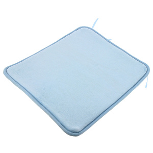 Подушка на стул 40х35х38см DE'NASTIA memory голубая полиэстер 000000000001166259