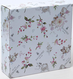 Тортовница на ножке 31см BALSFORD Стефания с лопаткой подарочная упаковка фарфор 000000000001203933