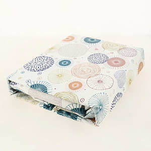 КПБ 1,5сп Любовь и жизнь, бязь, 100% хлопок, плотность 125гр, (наволочки 2 шт 70*70, простынь 150*215, пододеяльник 145*215), арт. 866/1,5 000000000001201970