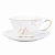 Пара чайная LAGARD чашка 200мл/блюдце фарфор SH08068 000000000001220546