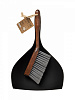 Щётка с совком 23x35см DE'NASTIA Dark wood бук/ПП/ПЭТ L000047