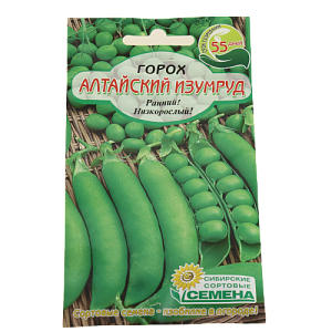 Семена Горох Алтайский изумруд 5г Р (ссс)ЛИДЕР ПРОДАЖ! СС012495 пакет 000000000001183693