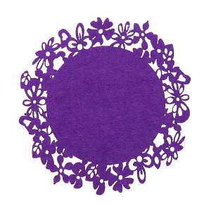 Круглая салфетка-подставка, 20 см 000000000001125476