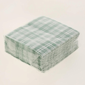 Салфетки 50листов Декор клетка 000000000001163278